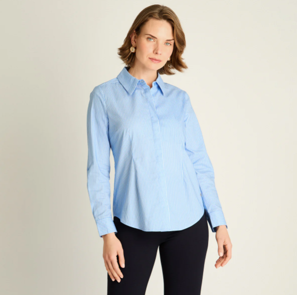 BLUSA CELESTE ALGODON 207534